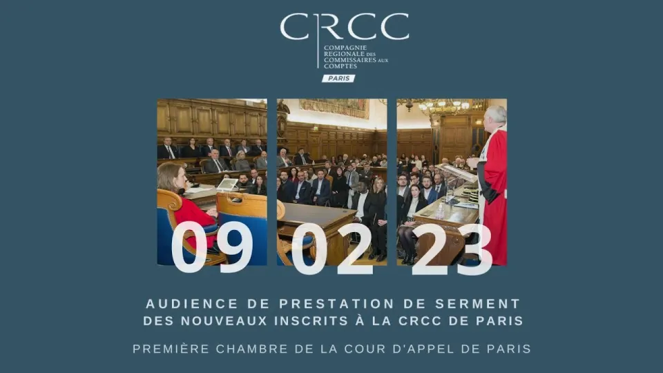 Prestation de Serments 2023 · CRCC de Paris